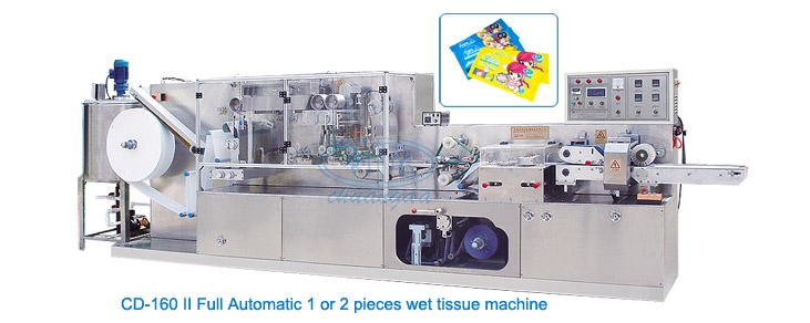 Автомат для производства влажных салфеток (1-2 шт/упаковка) CD-160II