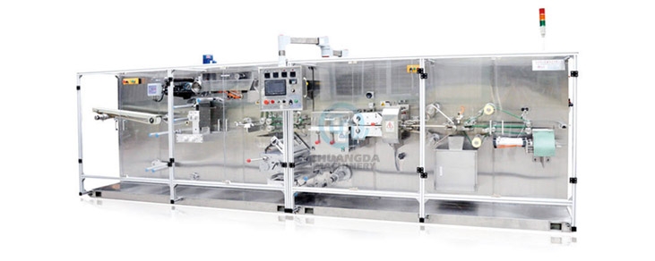 Машина-автомат для производства штучных упаковок влажных салфеток CD-160N