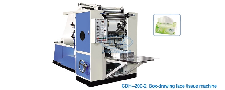 Оборудование для производства бумажных салфеток для лица CDH-200-2
